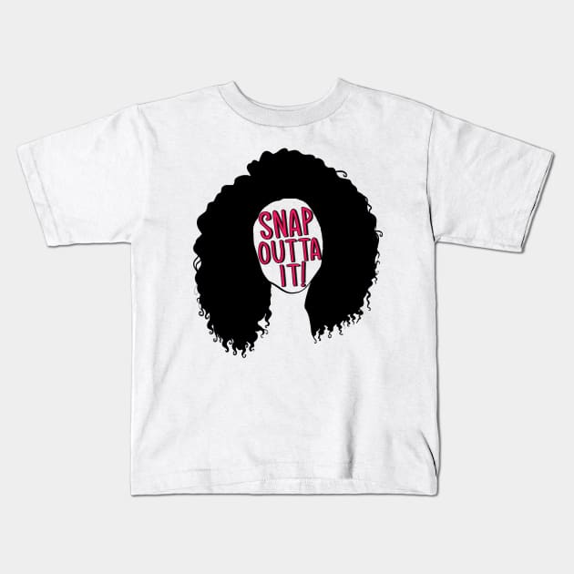 Cher Moonstruck - Snap Outta It! Kids T-Shirt by baranskini